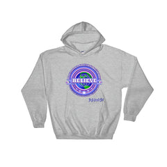 "Believe In A World Where We Can All Live As One" Unisex Hoodie